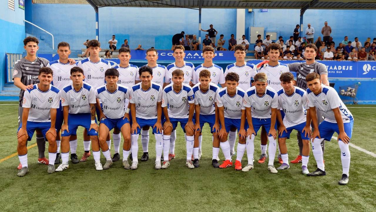 Alineación del Tenerife juvenil (CD TENERIFE)