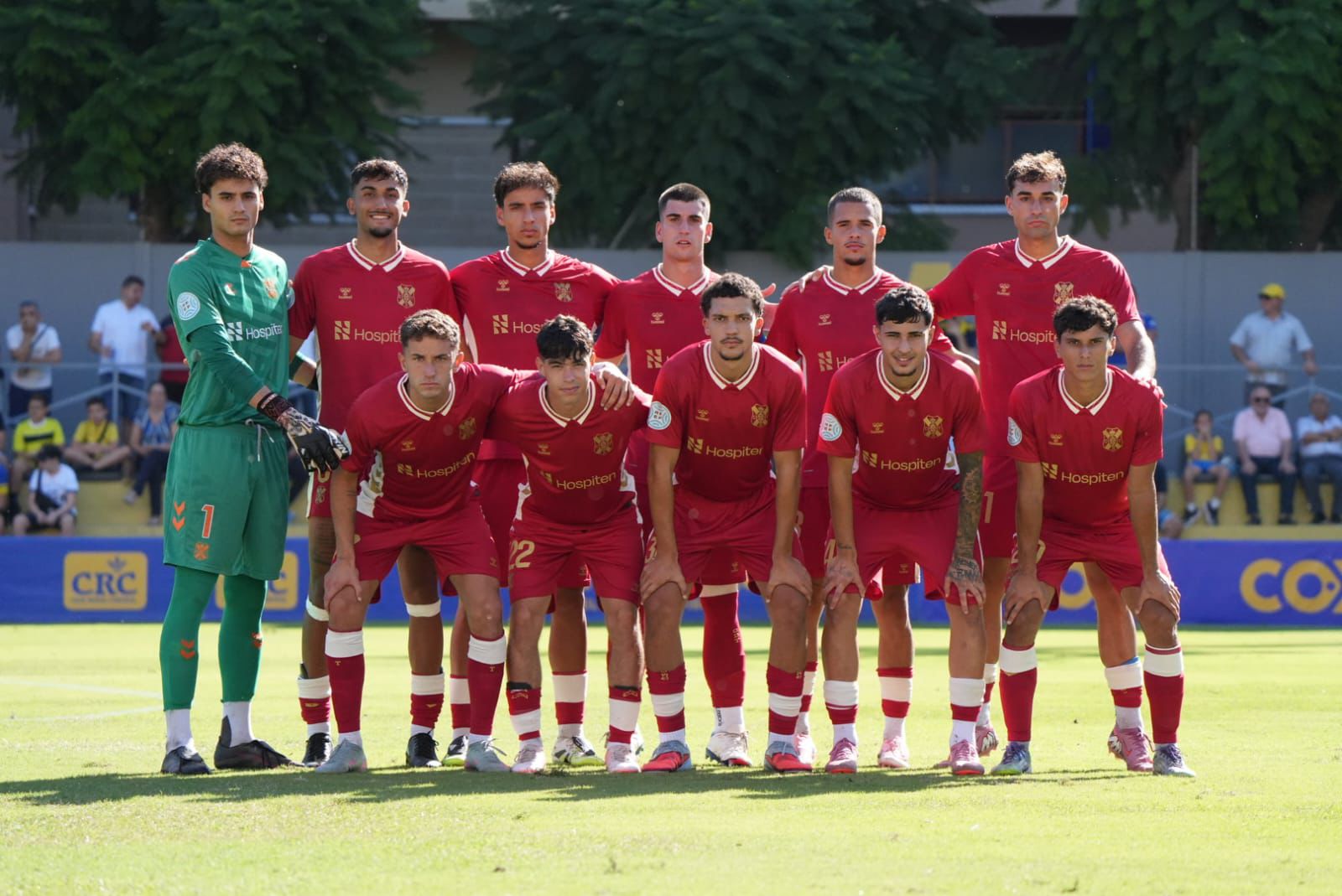 Alineación titular del filial ante el Orihuela (@CdtCantera)