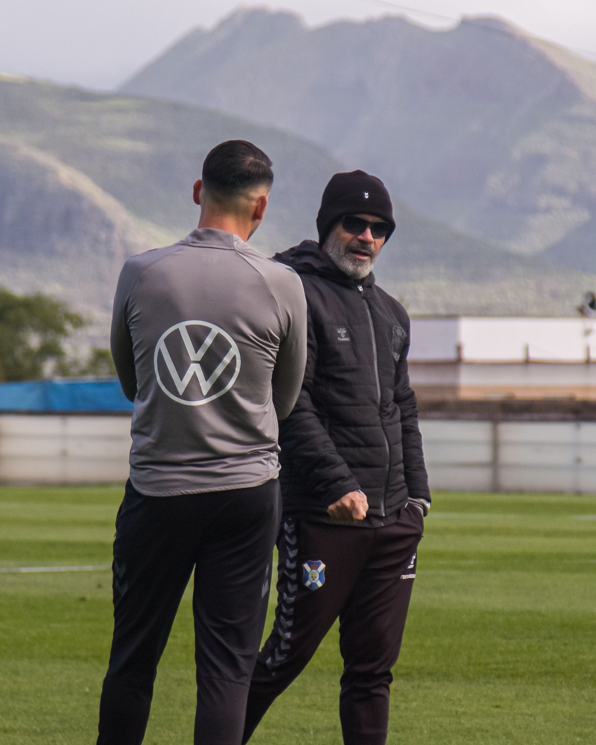 Álvaro Cervera durante un entrenamiento (@CDTOficial)