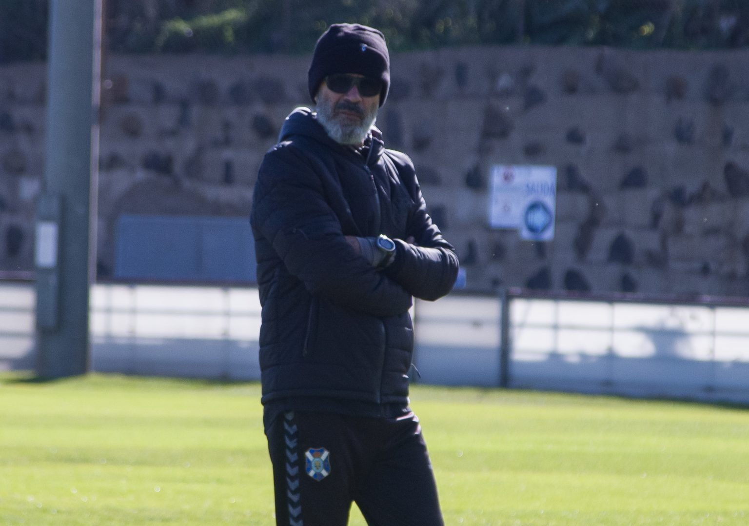 Álvaro Cervera durante un entrenamiento en la Ciudad Deportiva (@CDTOficial)