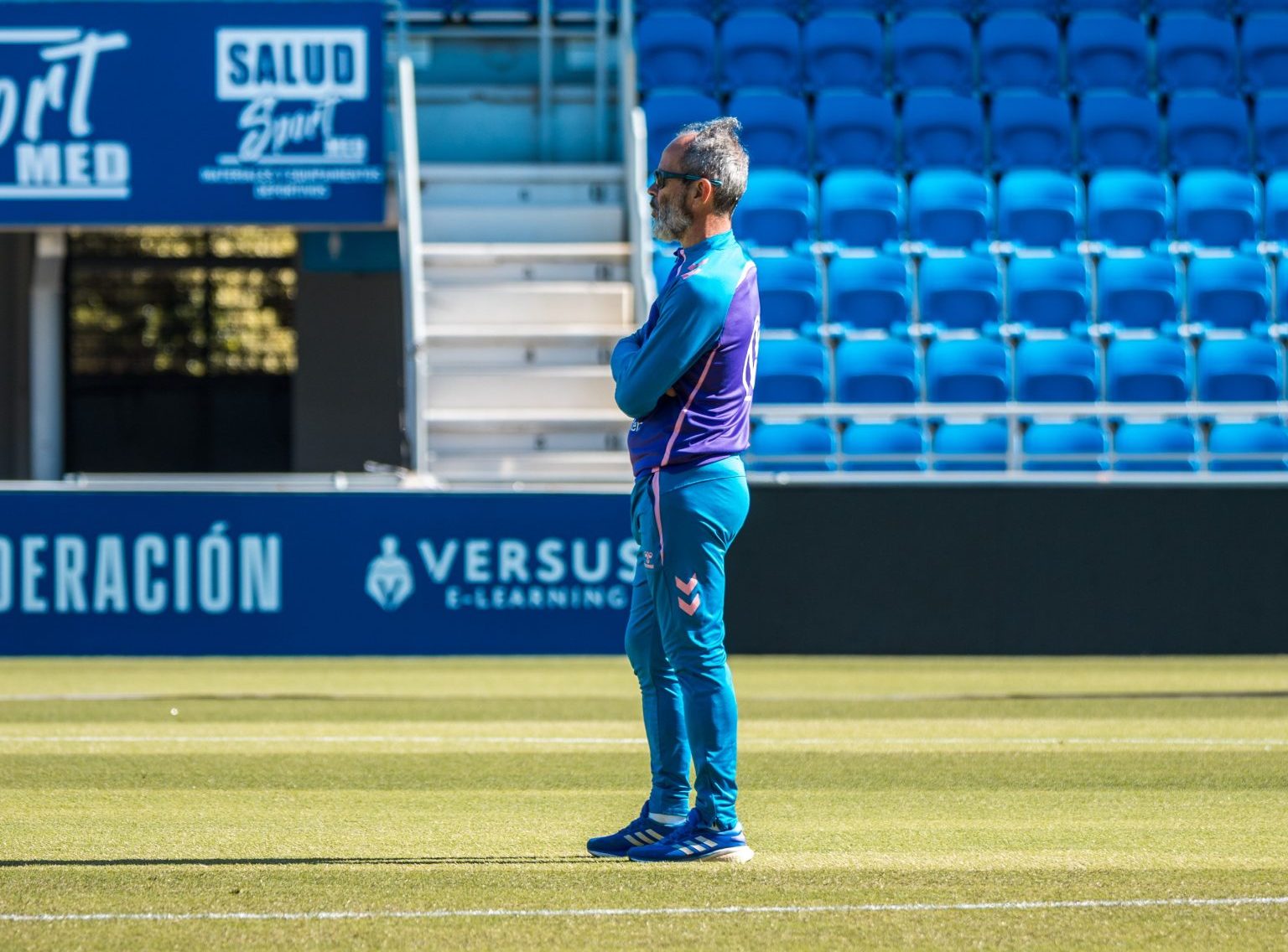 Álvaro Cervera en el Heliodoro (CD Tenerife)