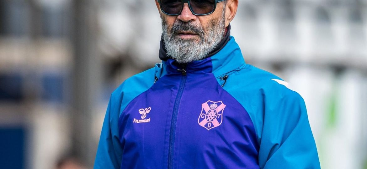 Álvaro Cervera en un entrenamiento (CD Tenerife)