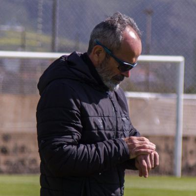 Álvaro Cervera en un entrenamiento (CD Tenerife)