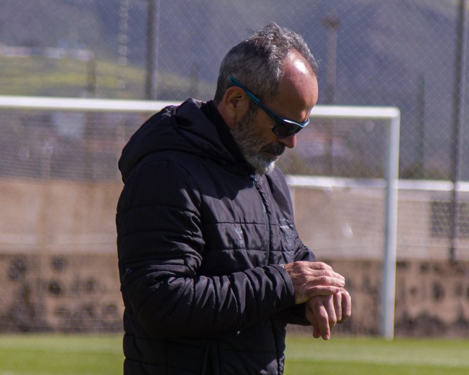 Álvaro Cervera en un entrenamiento (CD Tenerife)