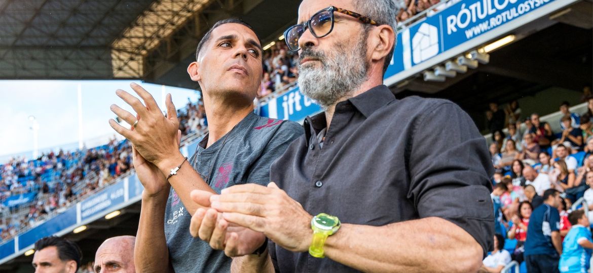 Álvaro Cervera y Roberto Perera (CD Tenerife)