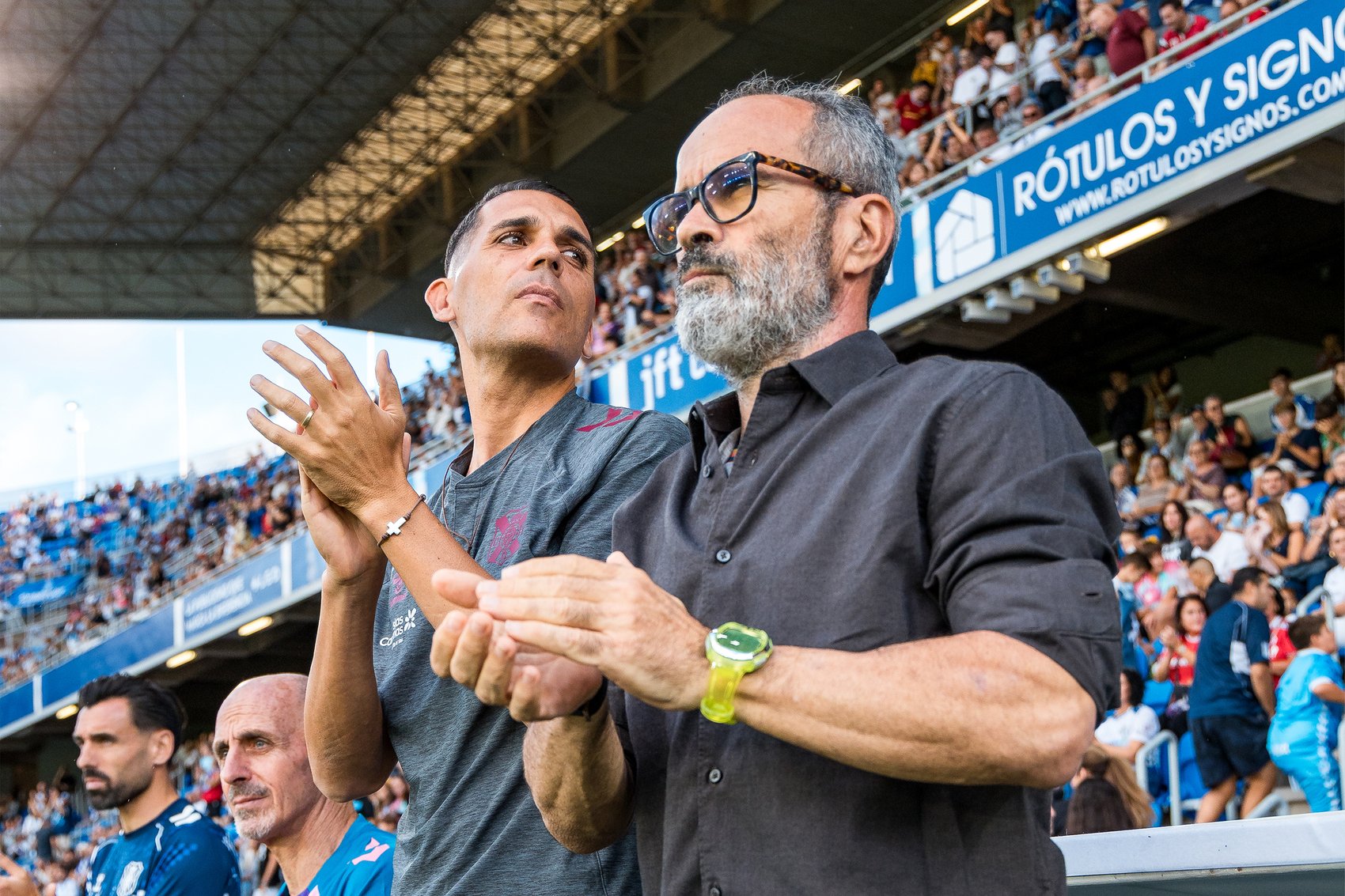 Álvaro Cervera y Roberto Perera (CD Tenerife)
