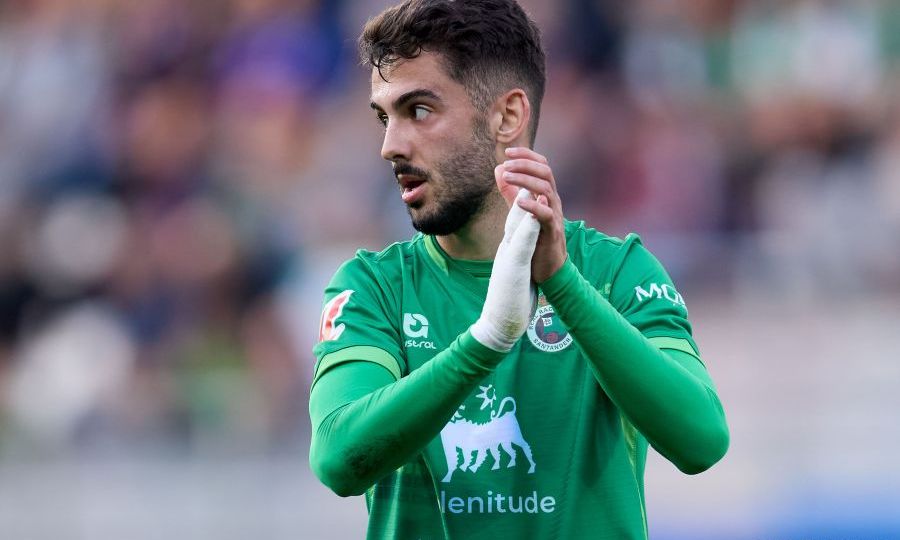 Andrés Martín con el Racing de Santander (La Liga)