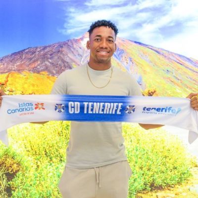 Anthony Landázuri en la isla (CD Tenerife)