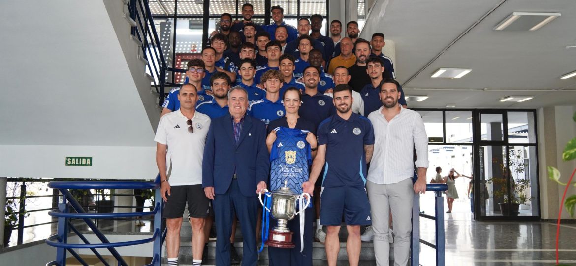 Recepción del Ayuntamiento de Arona al Marino (CEDIDA)|Arona Marino Copa Heliodoro 2
