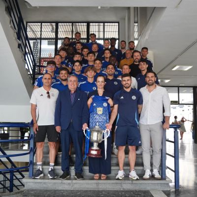 Recepción del Ayuntamiento de Arona al Marino (CEDIDA)|Arona Marino Copa Heliodoro 2