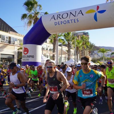 Una San Silvestre de Arona anterior. (CEDIDA)