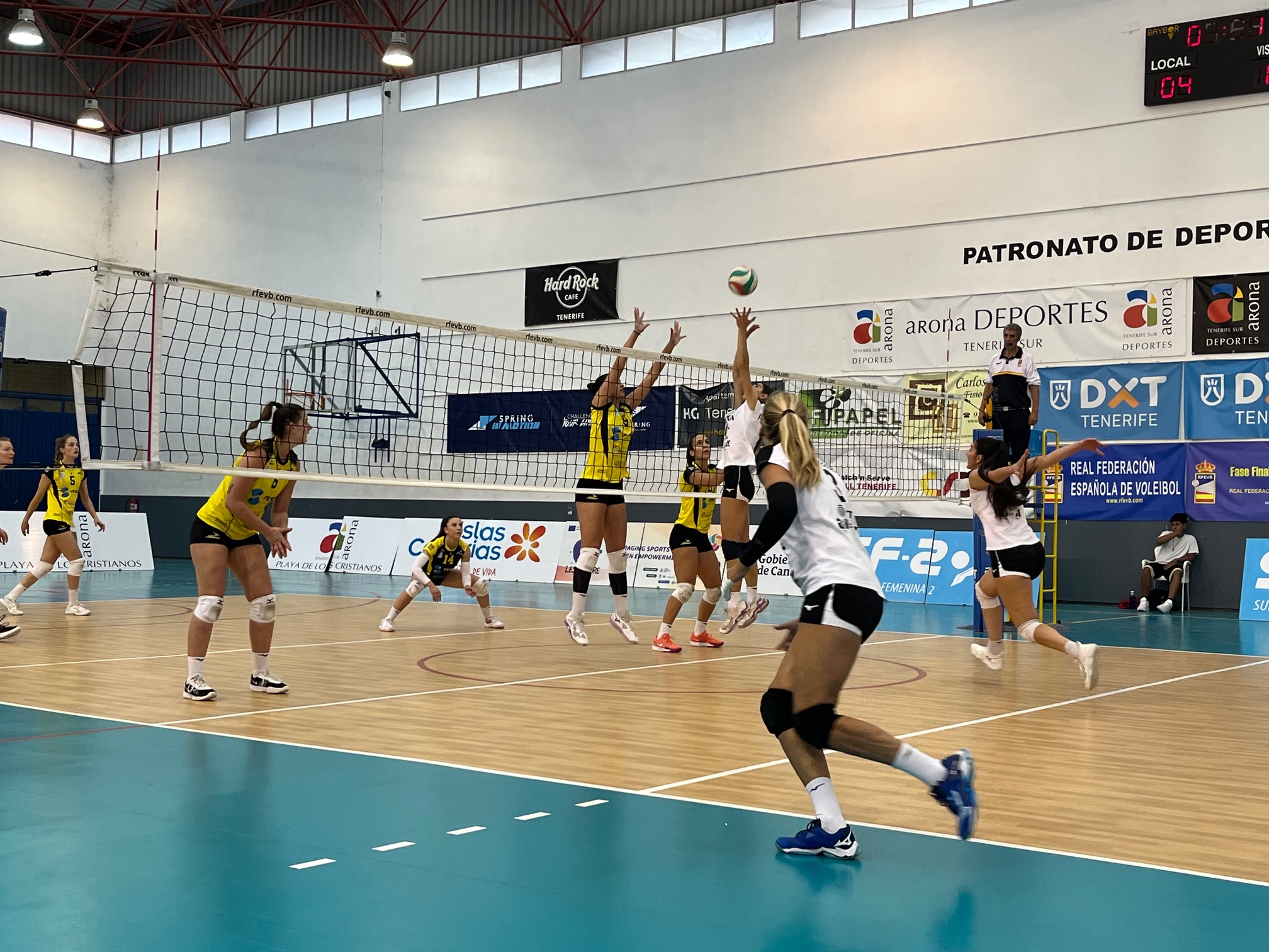 Acción del partido en el sur de la isla (RFEVB)