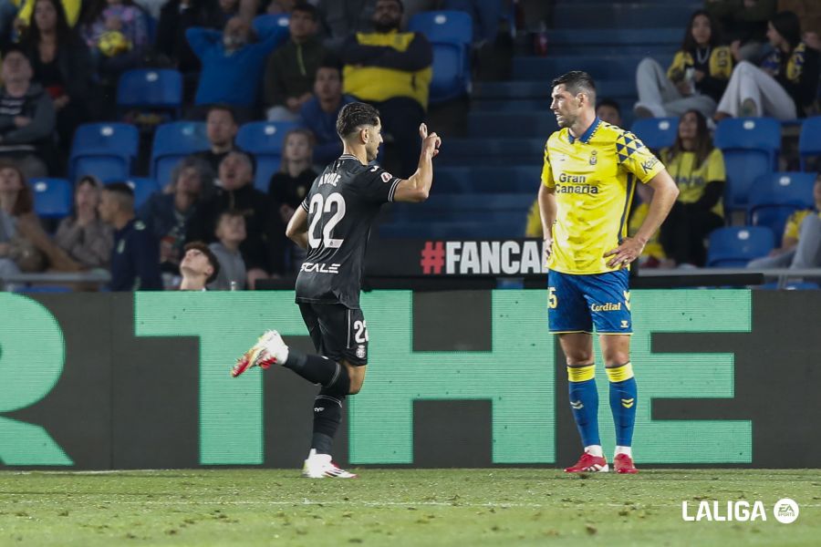 Ayoze Pérez celebra su gol a Las Palmas (LA LIGA)