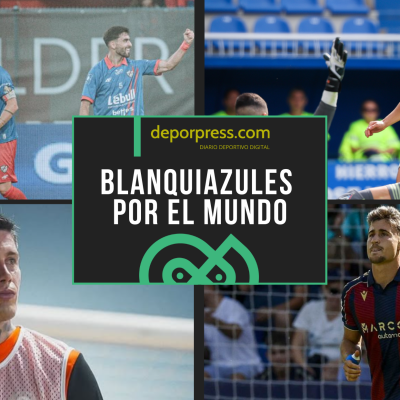 BLANQUIAZULES POR EL MUNDO (10)|Iván Romero ante el Betis (La Liga)|Luismi Cruz picando el balón (@RCDeportivo)|Juande
