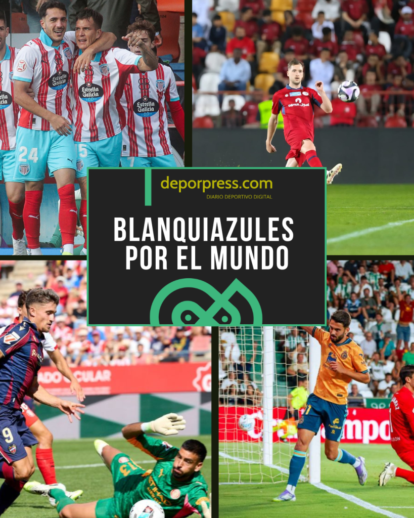 BLANQUIAZULES POR EL MUNDO (1080 x 1350 px)|Iván Romero_|Andrés Martín|Josep Gayá|Valentín Vada (INSTAGRAM).