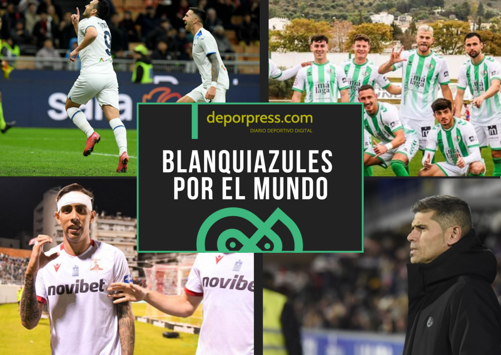 BLANQUIAZULES POR EL MUNDO (23)|Antonio Hidalgo durante el Huesca- Tenerife (LA LIGA)|El Antequera