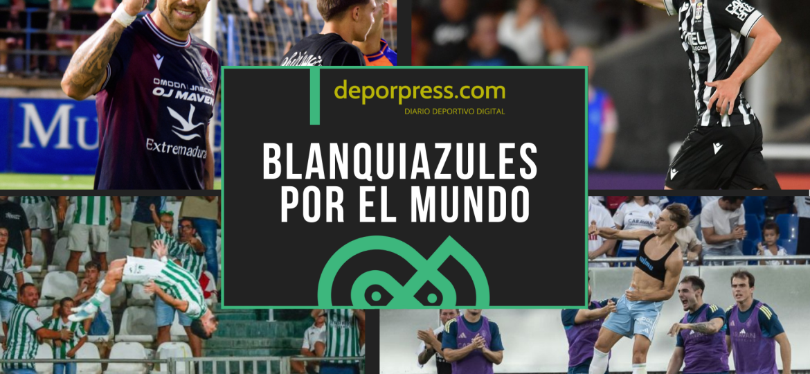 BLANQUIAZULES POR EL MUNDO (9)|Dani Gómez celebrando el gol al Valladolid (La Liga)|Pablo Larrea