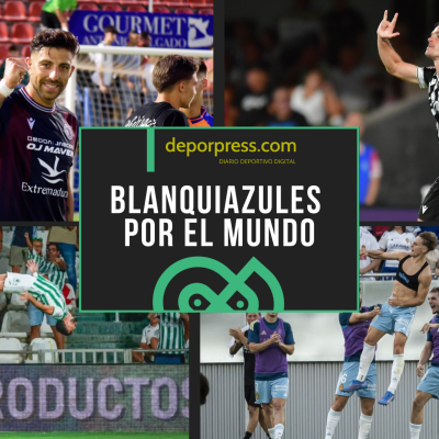 BLANQUIAZULES POR EL MUNDO (9)|Dani Gómez celebrando el gol al Valladolid (La Liga)|Pablo Larrea