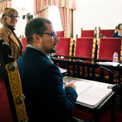 Foto del presidente del OAD lagunero (CEDIDA)
