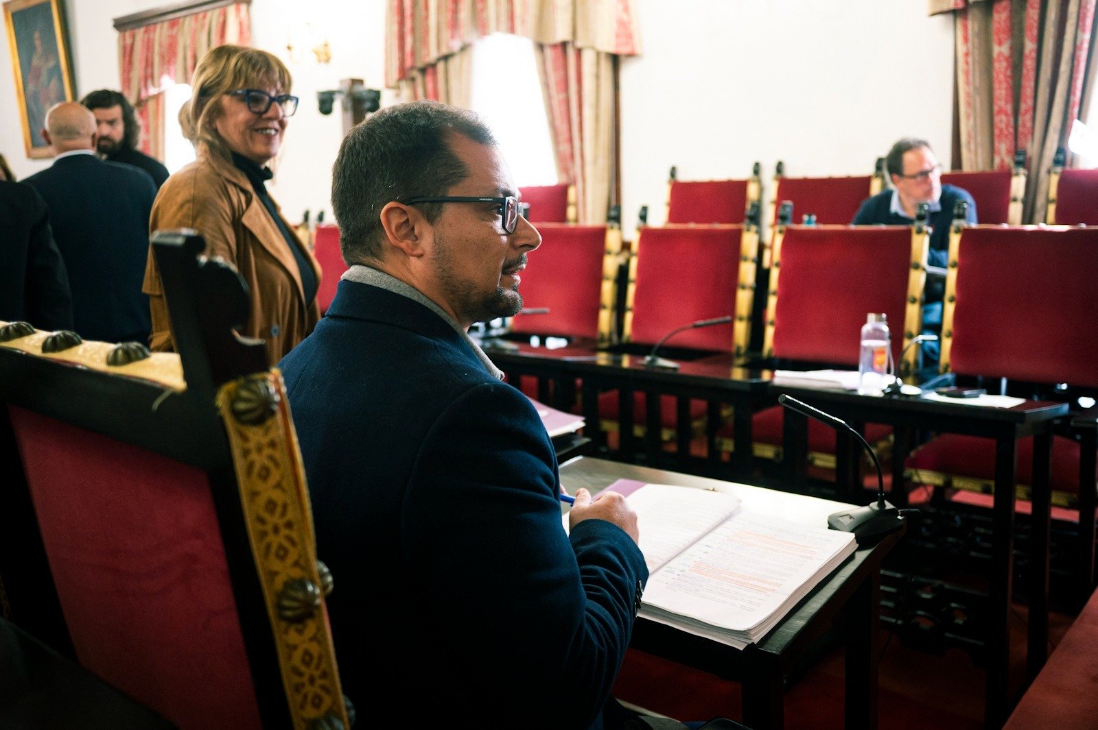Foto del presidente del OAD lagunero (CEDIDA)