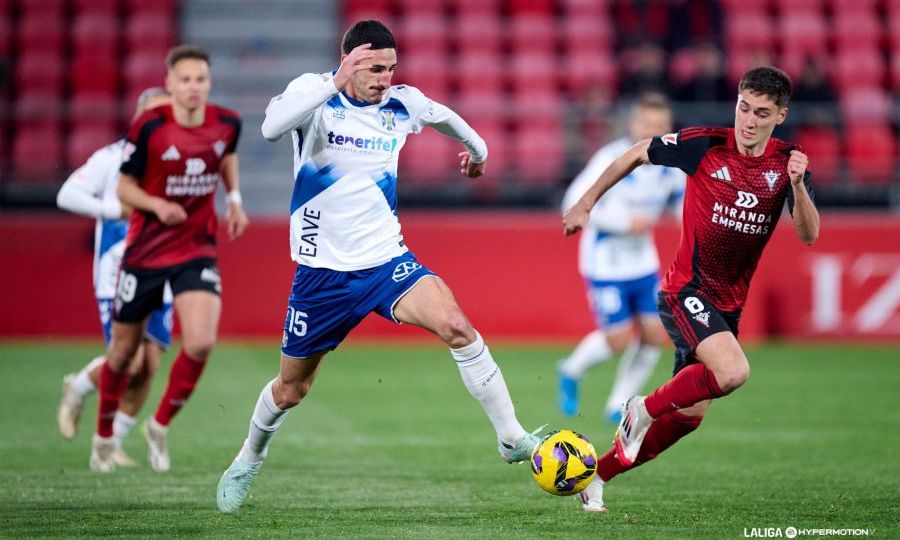 Bodiger en el Tenerife- Mirandés (LA LIGA)