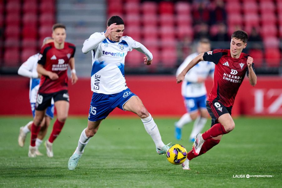 Bodiger en el Tenerife- Mirandés (LA LIGA)