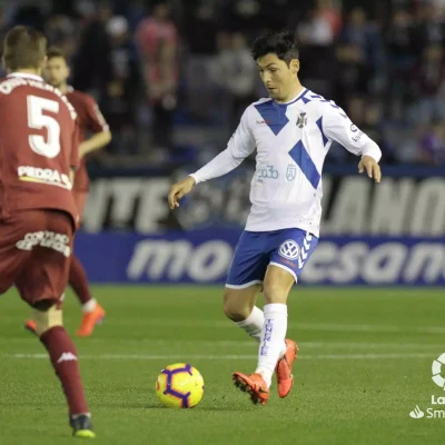 Borja Lasso ante el Córdoba (CD Tenerife)