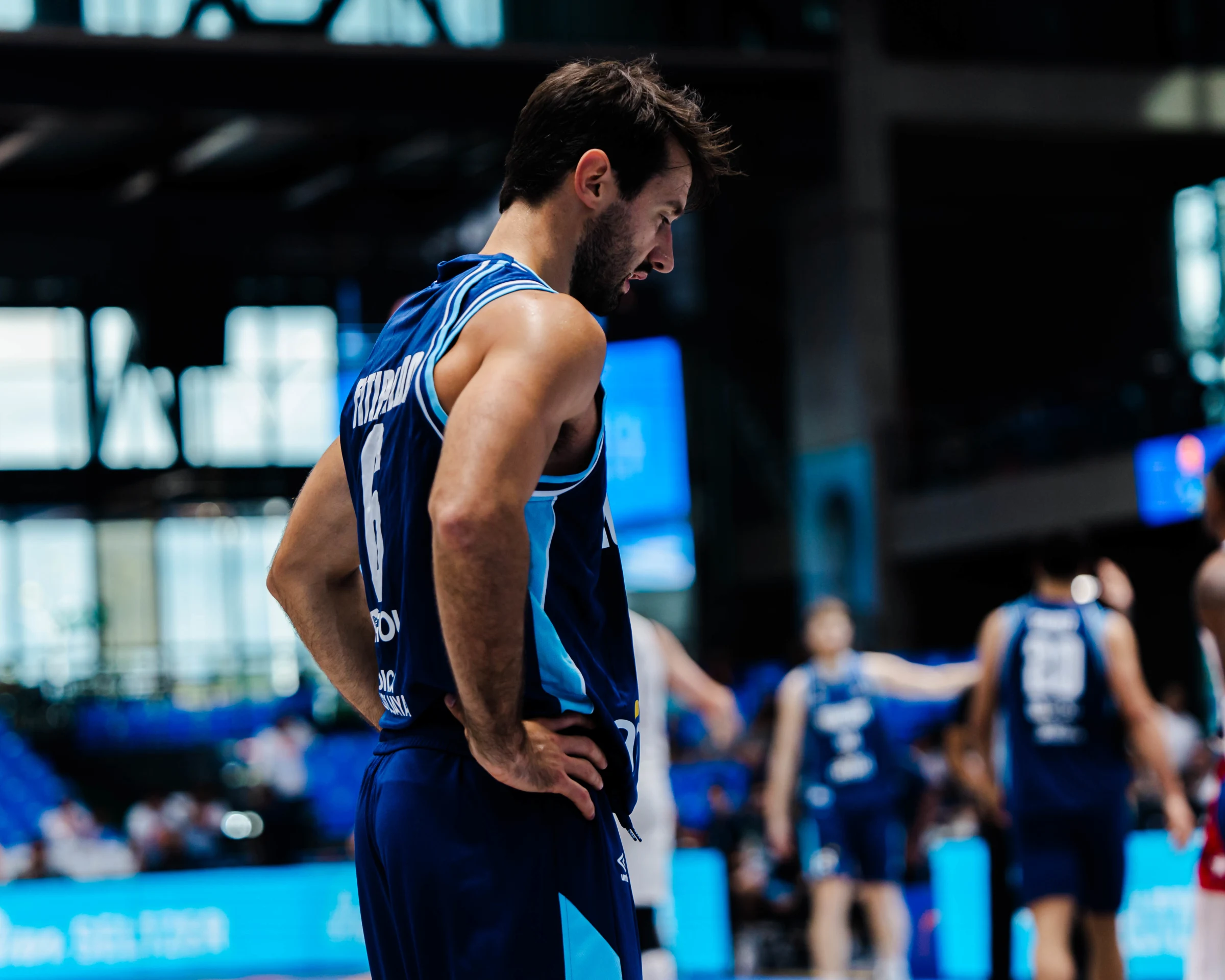 Bruno Fitipaldo con Uruguay (FIBA)