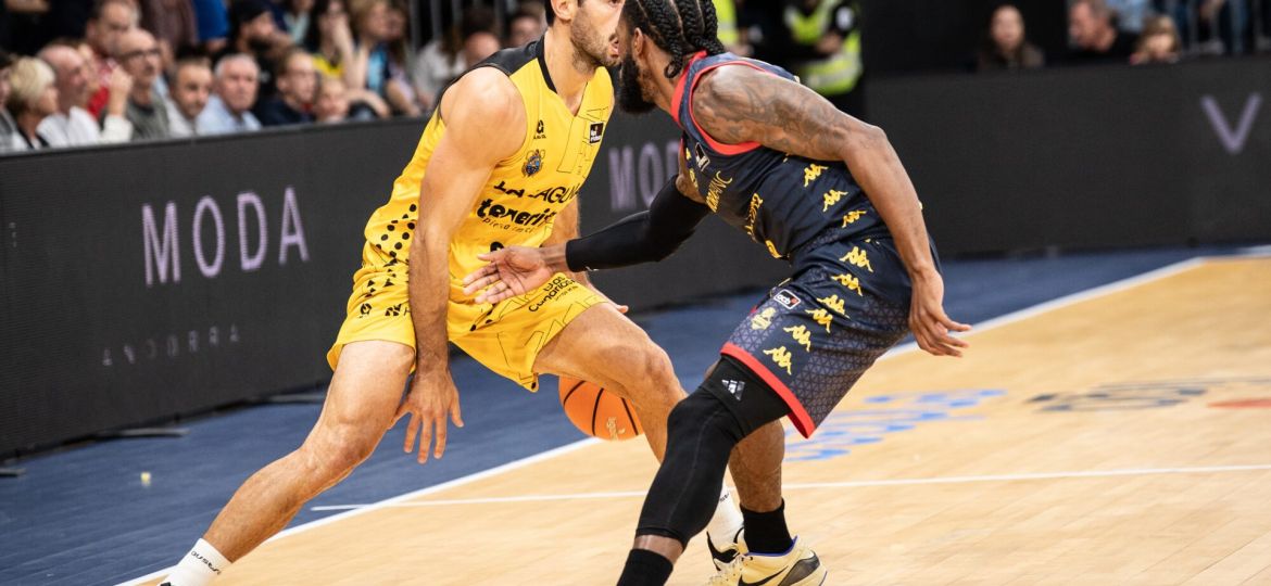 Bruno Fitipaldo durante el partido (ACB PHOTO)