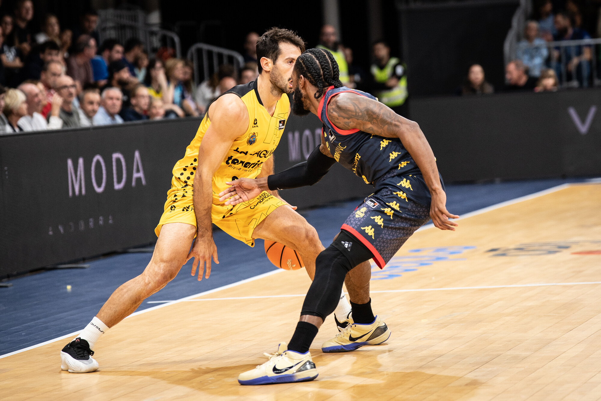 Bruno Fitipaldo durante el partido (ACB PHOTO)