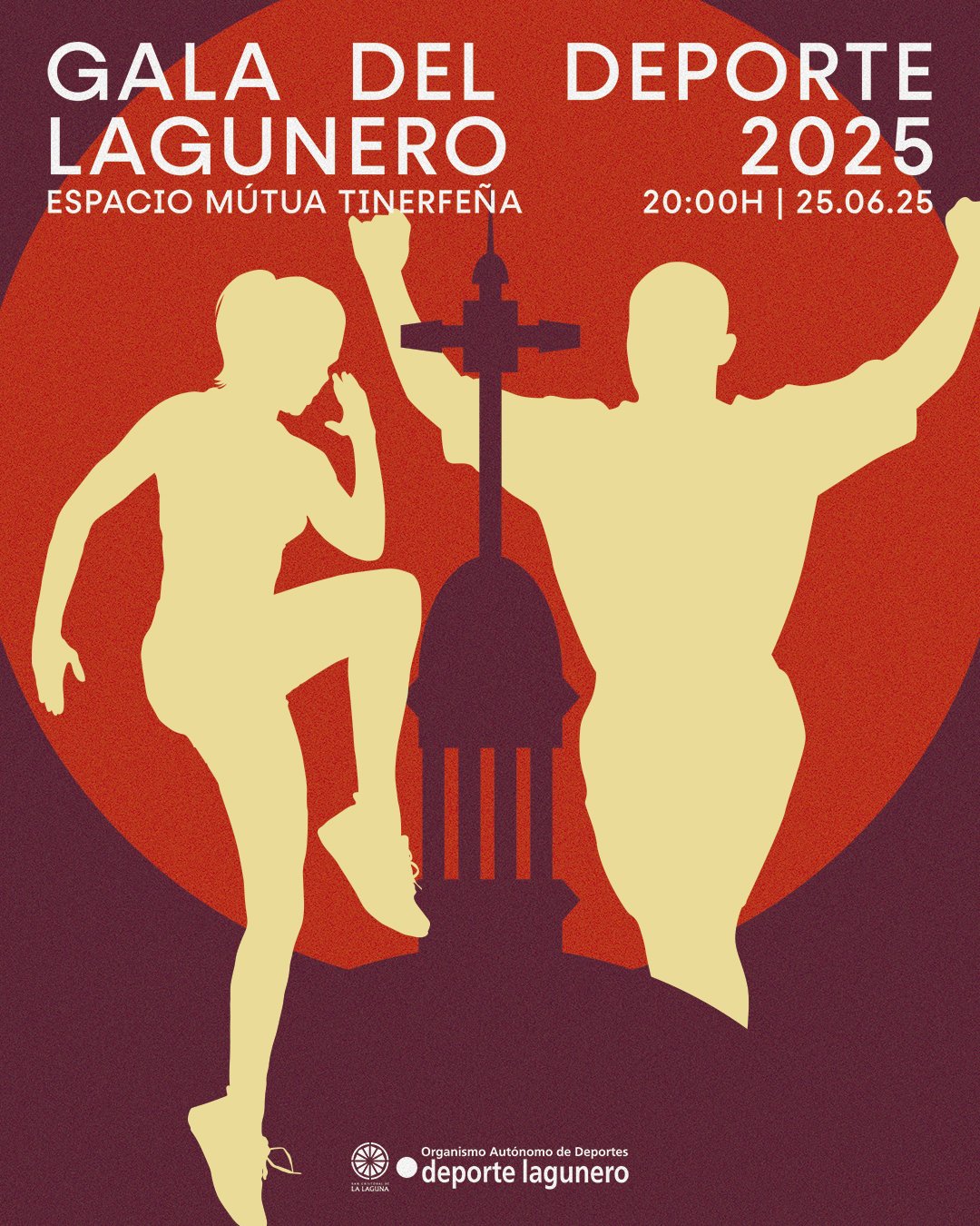 Cartel de la Gala del Deporte Lagunero 2025 (CEDIDA)
