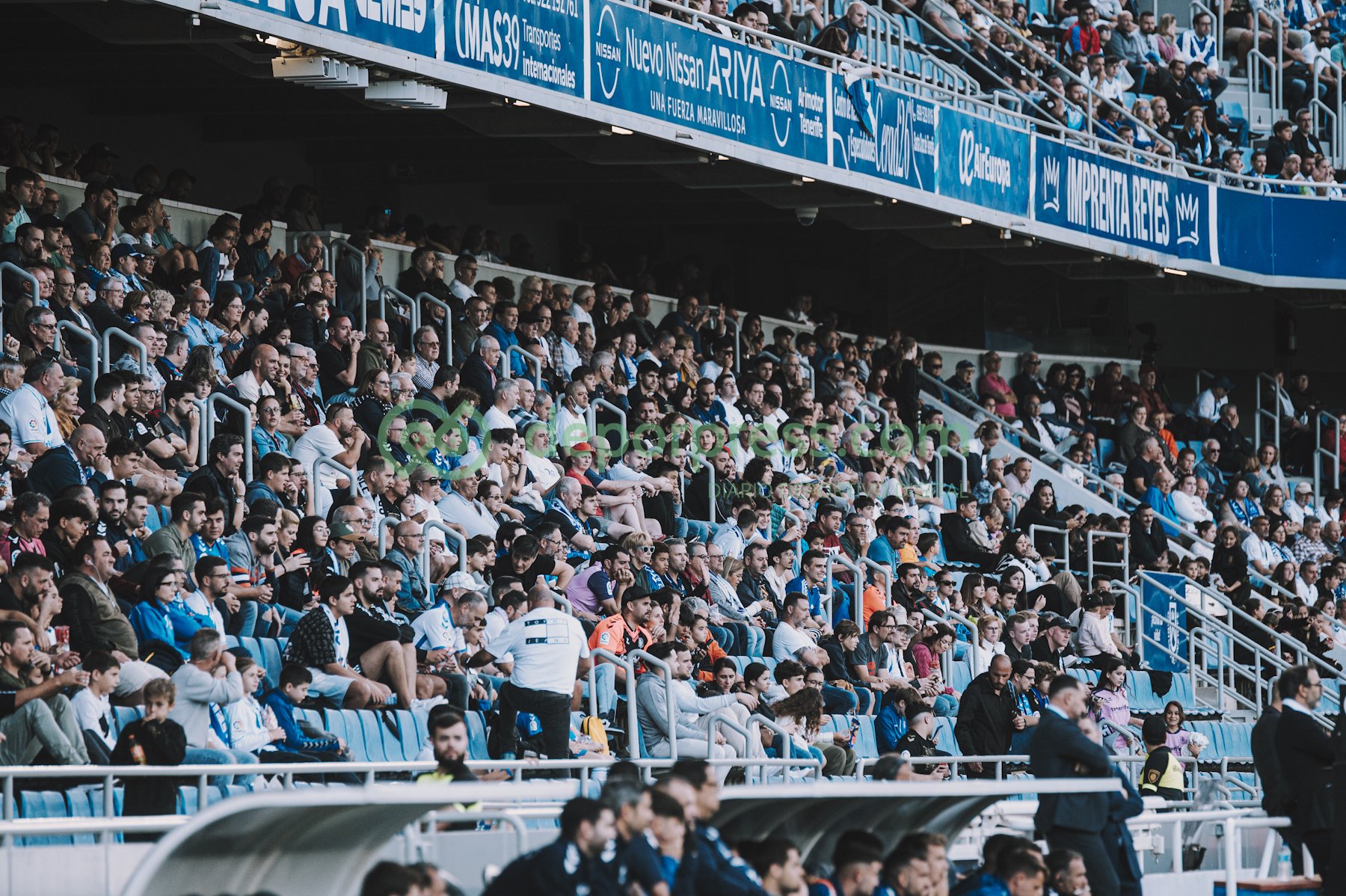 Aspecto del Heliodoro en un partido de liga (DEPORPRESS).