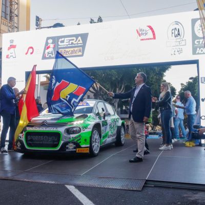 Ceremonia de salida del 34 Rally Villa de Adeje (CEDIDA)