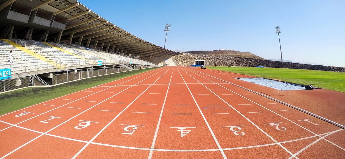 La pista de atletismo del CIAT (CEDIDA)
