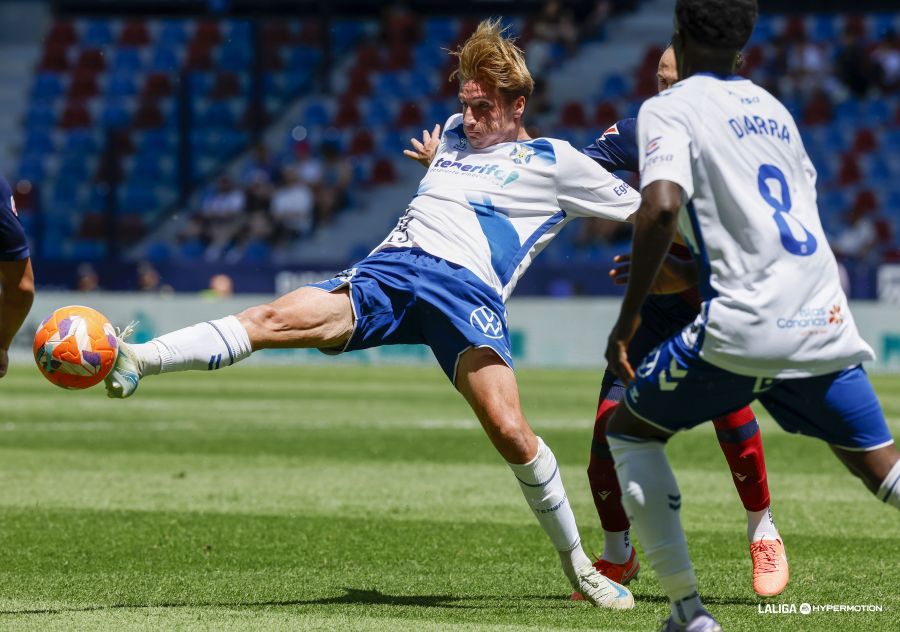 Cantero en el partido contra el Levante (LA LIGA)