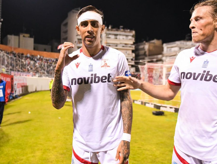 Jefté Betancor celebrando un gol (@jeftebetancor)