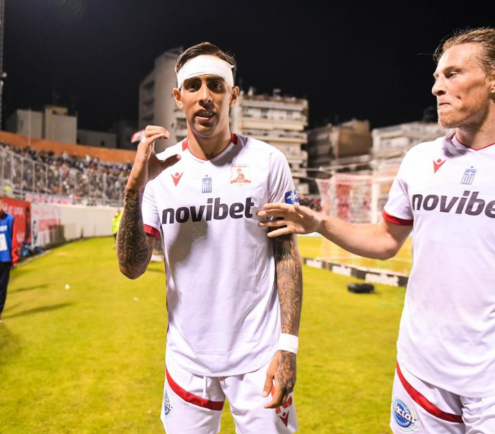 Jefté Betancor celebrando un gol (@jeftebetancor)