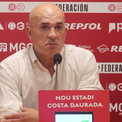 Luis César Sampredo en rueda de prensa (@NASTICTARRAGONA)