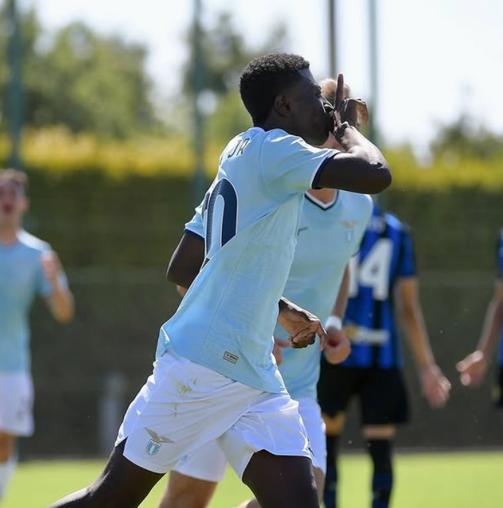 Mahamadou Balde con la Lazio (@m.baldejr97)