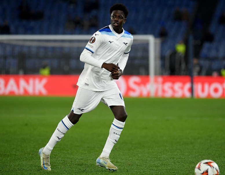 Balde debutó con la Lazio en Europa League (@m.baldejr97)