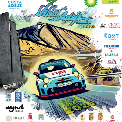 Cartel 34º Rally Villa de Adeje (RallyVilladeAdeje.com)