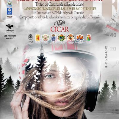 Cartel 41º Rally Orvecame Norte (Escudería Daute)|Tramos y distancias del 41º Rally Orvecame Norte (Escudería Daute)