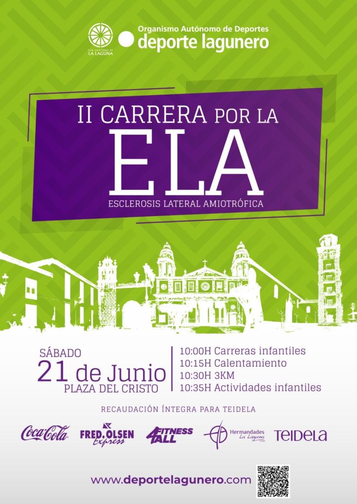 Cartel II Carrera por la ELA (CEDIDA)