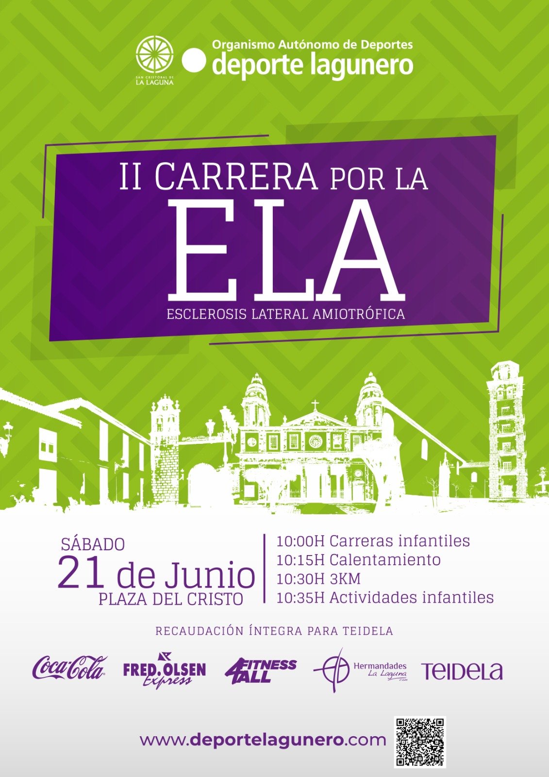 Cartel II Carrera por la ELA (CEDIDA)