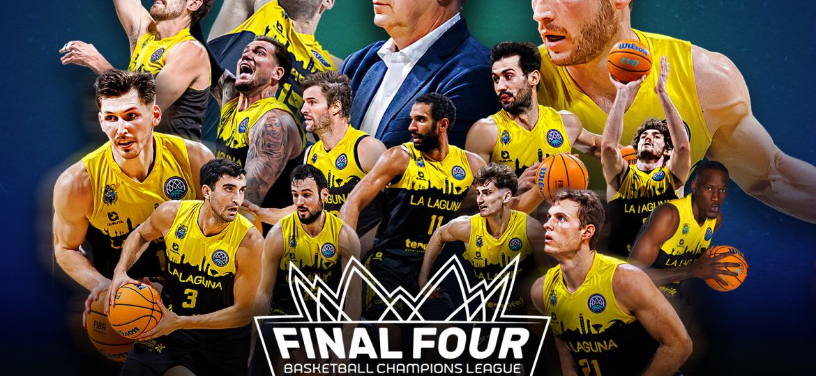 Cartel de la clasificación para la Final Four (CB CANARIAS)