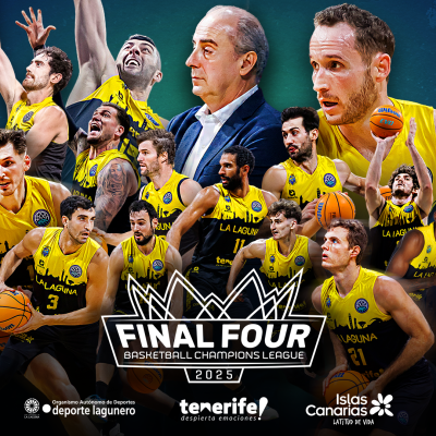 Cartel de la clasificación para la Final Four (CB CANARIAS)