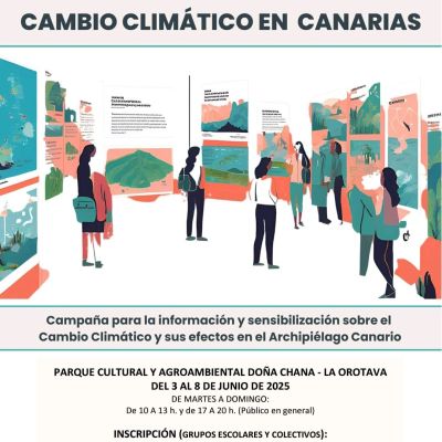 Cartel de la exposición (LA OROTAVA)