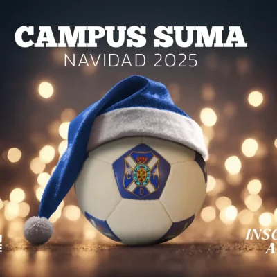 Cartel del Campus Suma 2025 de Navidad (CD TENERIFE)