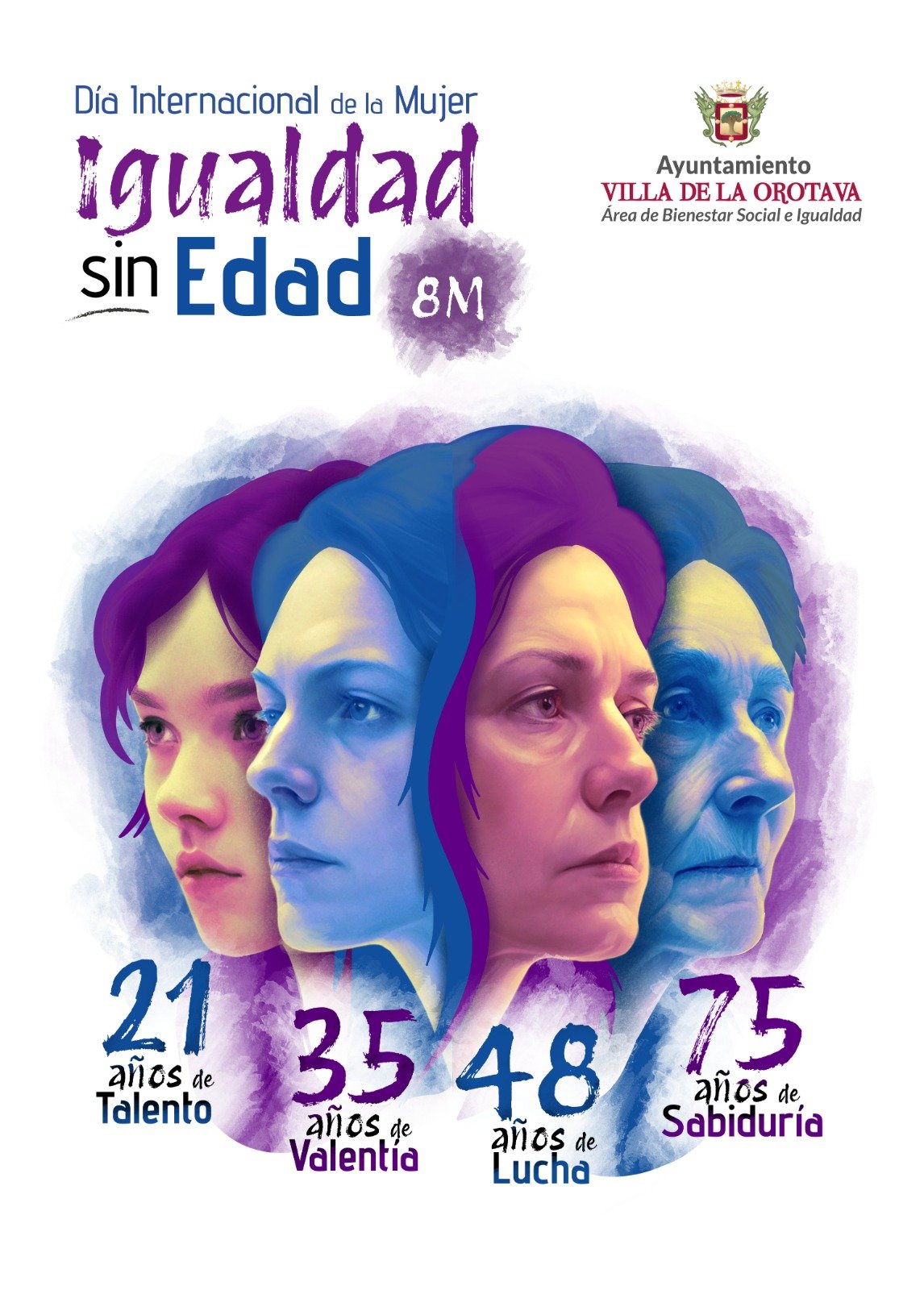 Cartel del Día de la Mujer (LA OROTAVA)