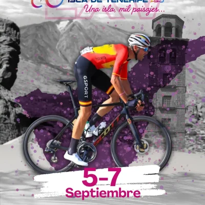 Cartel de la Vuelta Ciclista a la Isla de Tenerife 2025 (CEDIDA)